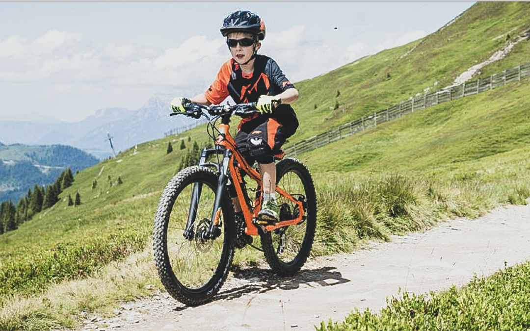 Saalbach on the mountainbike for kids